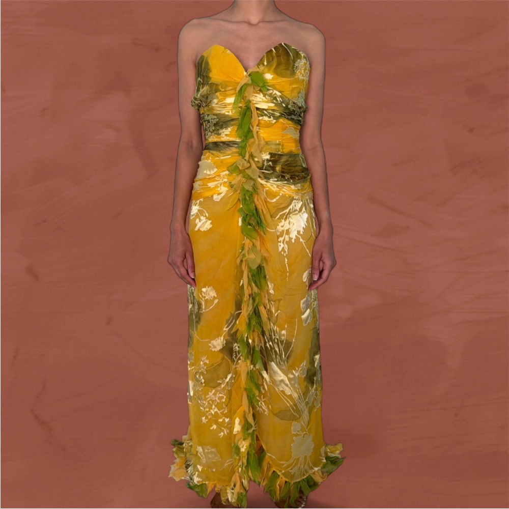 NINA RICCI FLORAL GOWN
